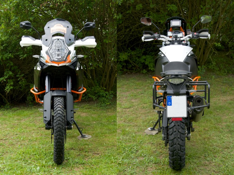 014-KTM Adventure 1190 R - Vorne-Hinten