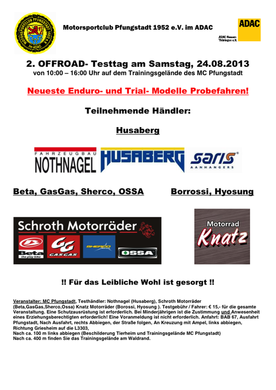 Flyer 2 Händlertag